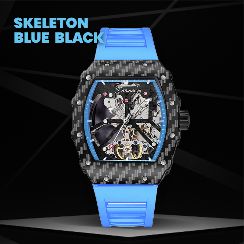 Men 5ATM Gold Plated Movement Automatic Mechanical Swiss Watch