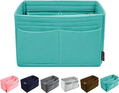 Purse Organizer Insert for Handbags, Felt Bag Organizer for Tote & Purse