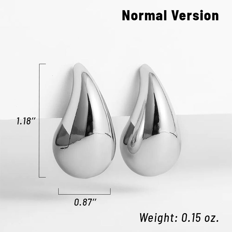 Luxury Diamond Waterdrop Hoop Earrings for Women 2023