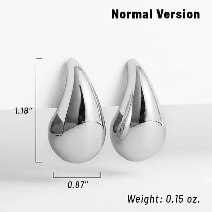 Luxury Diamond Waterdrop Hoop Earrings for Women 2023