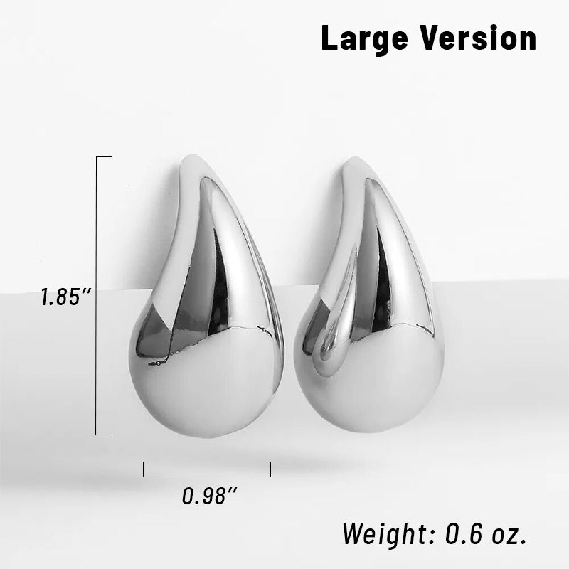 Luxury Diamond Waterdrop Hoop Earrings for Women 2023