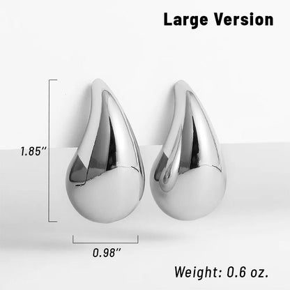 Luxury Diamond Waterdrop Hoop Earrings for Women 2023