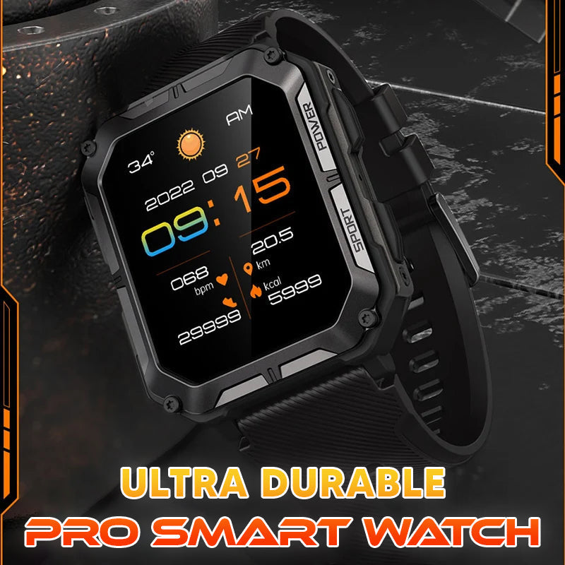 2024 Ultra Durable Bluetooth Waterproof Fitness Pro Smart Watch for Men