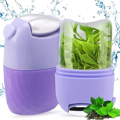 Natural Contour and Skin Care Reusable Ice Cube Roller Silicone Mold Massager for Face, Eyes and Neck