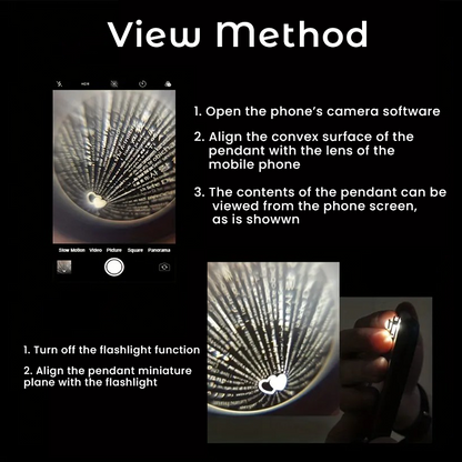 Neeko Eternal Rose Love Languages Heart Pendant Gift Box for Her on Birthday, Christmas, Mother's Day, Valentine's Day