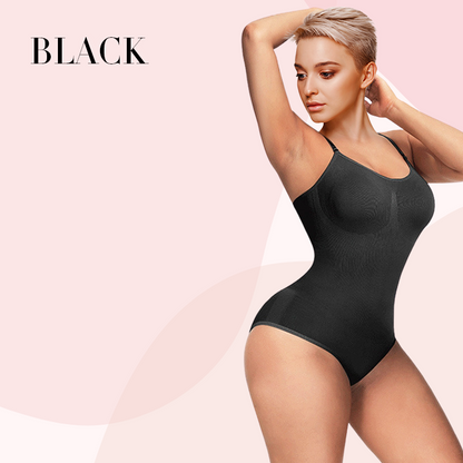 Olivia Tummy Control  Seamless Sculpting Snatched Bodysuit Thong Shapewear for Women