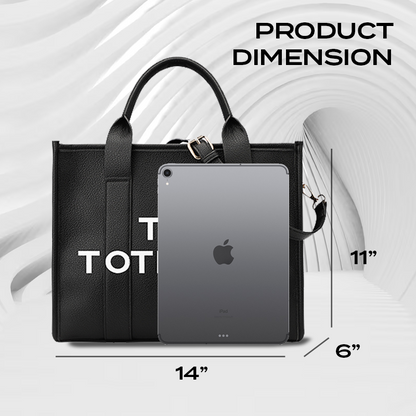 Charloce Fashion Luxury Premium PU Leather Handheld, Shoulder, Crossbody Tote Bag for Women