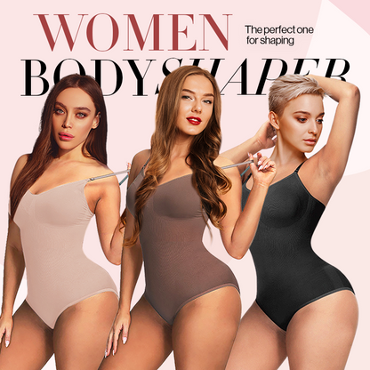 Olivia Tummy Control  Seamless Sculpting Snatched Bodysuit Thong Shapewear for Women