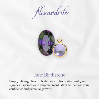 Womens Name Necklaces Pendant With Birthstone, Customized Any Name,Personalized Birthday Gift