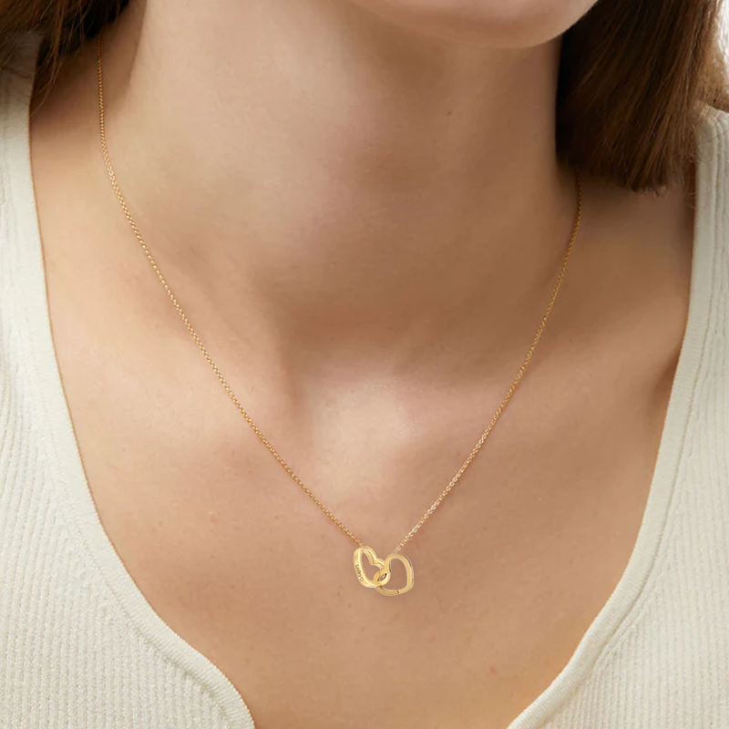 Catherine Eternal Rose Love Languages Heart Pendant Gift Box for Her on Birthday, Christmas, Mother's Day, Valentine's Day