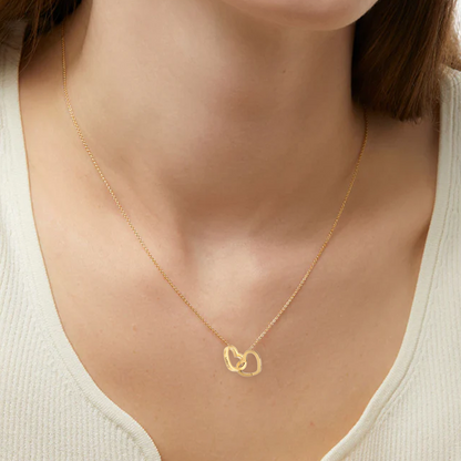 Catherine Eternal Rose Love Languages Heart Pendant Gift Box for Her on Birthday, Christmas, Mother's Day, Valentine's Day