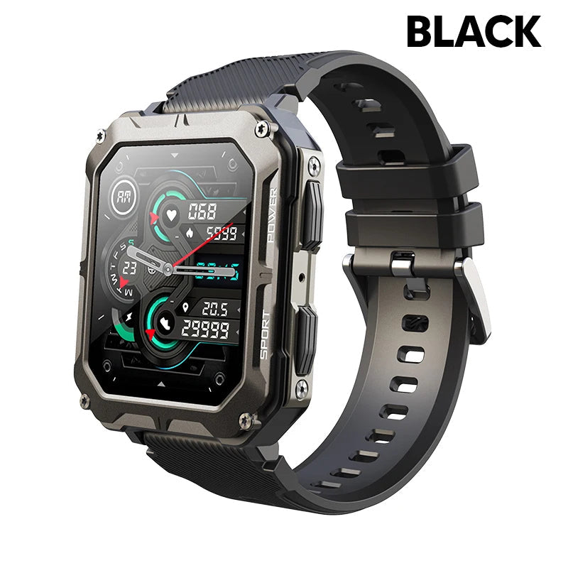 2024 Ultra Durable Bluetooth Waterproof Fitness Pro Smart Watch for Men