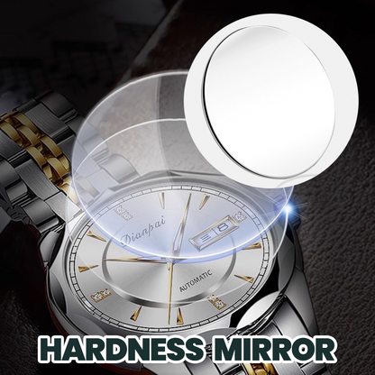 Men 30ATM Business Luminous Gold Plated Movement Automatic Mechanical Swiss Watch