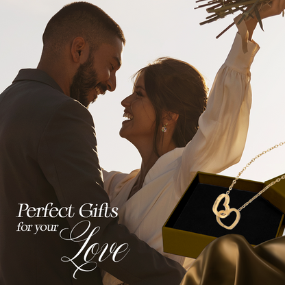 Catherine Eternal Rose Love Languages Heart Pendant Gift Box for Her on Birthday, Christmas, Mother's Day, Valentine's Day