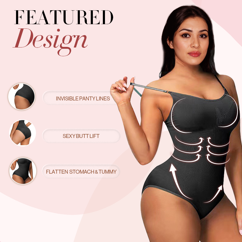 Olivia Tummy Control  Seamless Sculpting Snatched Bodysuit Thong Shapewear for Women