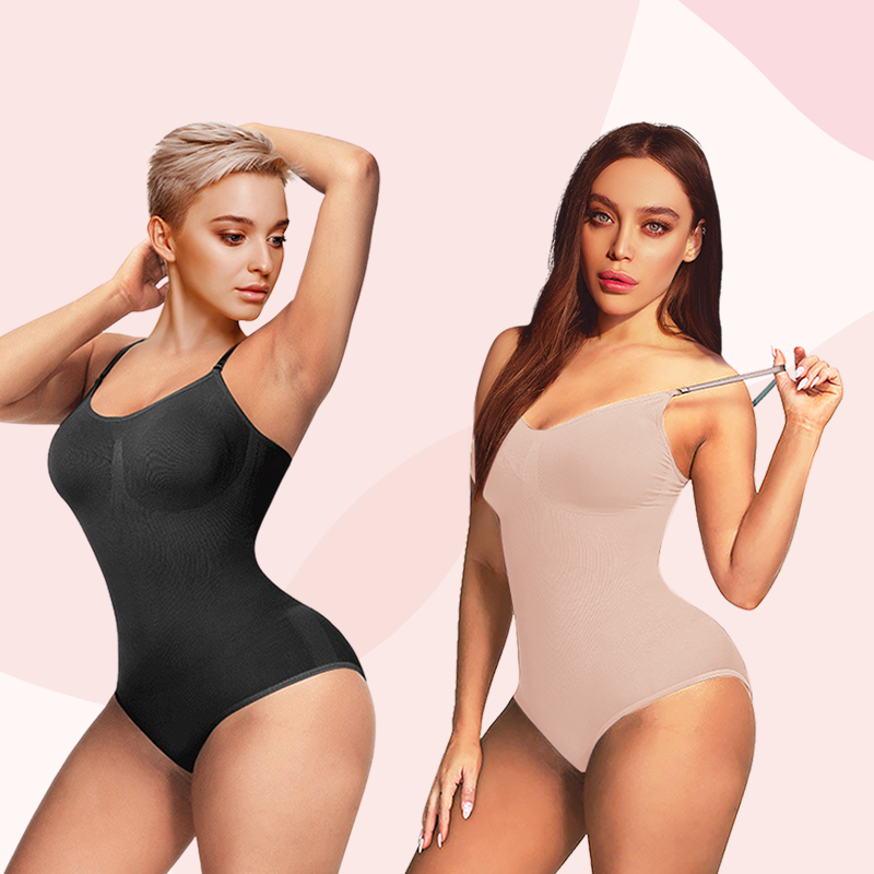 Olivia Tummy Control  Seamless Sculpting Snatched Bodysuit Thong Shapewear for Women