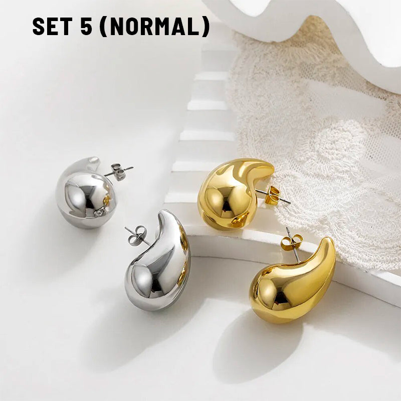 Luxury Diamond Waterdrop Hoop Earrings for Women 2023