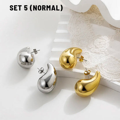 Luxury Diamond Waterdrop Hoop Earrings for Women 2023