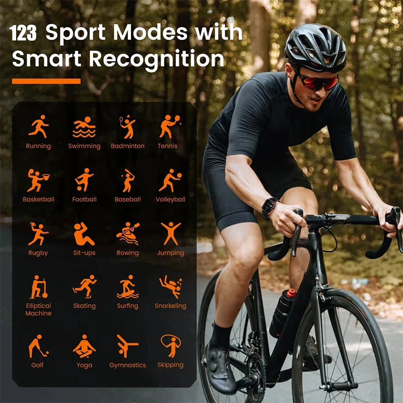 2024 Ultra Durable Bluetooth Waterproof Fitness Pro Smart Watch for Men