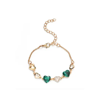 Stylish Rhinestone Women Gold & Silver Plated Watch Jewelry Set