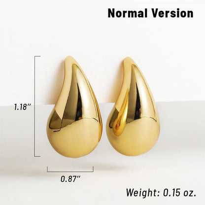 Luxury Diamond Waterdrop Hoop Earrings for Women 2023