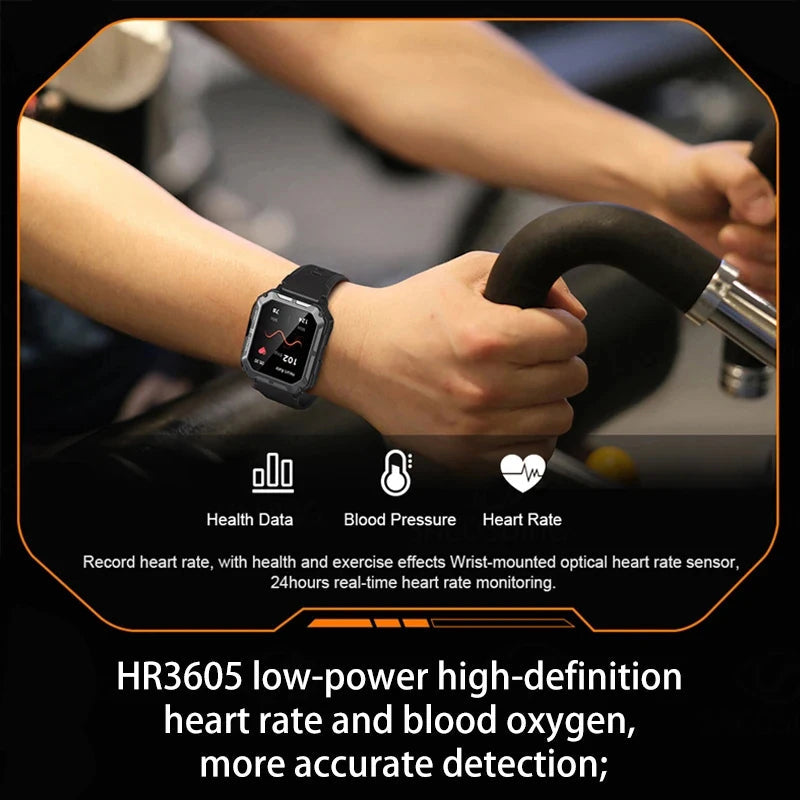 2024 Ultra Durable Bluetooth Waterproof Fitness Pro Smart Watch for Men